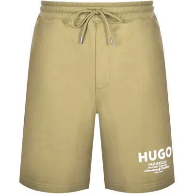 Hugo Blue Nomario Shorts Beige