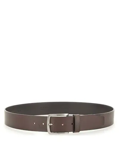 Hugo Boss Belt In Brown