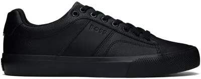 Hugo Boss Black Aiden Sneakers In 黑色