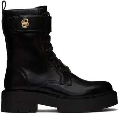 Hugo Boss Black Double B Monogram Boots