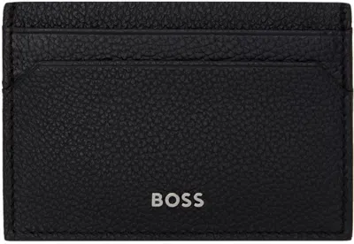 Hugo Boss Black Highway Card Holder In 001-black