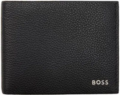 Hugo Boss Black Logo Wallet In 001-black