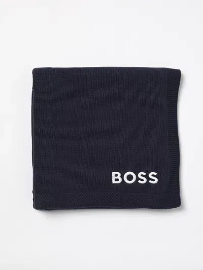 Hugo Boss Blanket Boss Kids Color Blue In Blau