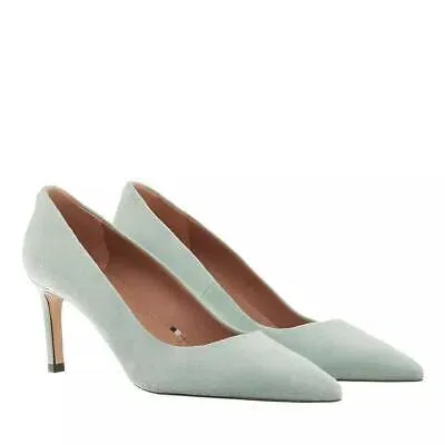 Pre-owned Hugo Boss Boss (0) Janet Pump Light/pastel Green Light Green Neu & Ovp 1357316