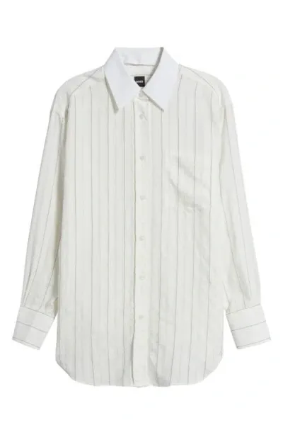 Hugo Boss Boss Baredena Button-up Shirt In Bright White