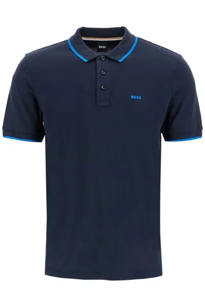 Hugo Boss Boss "contrast Trim Parlay Polo Shirt