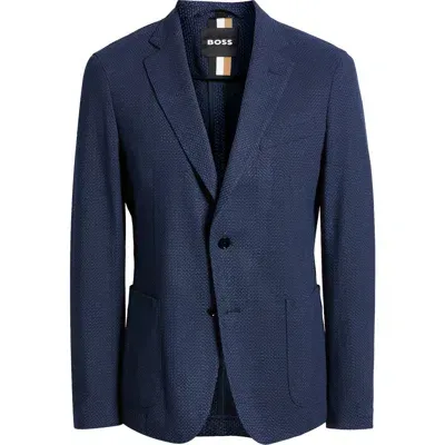 Hugo Boss Boss Hanry Sport Coat In Dark Blue