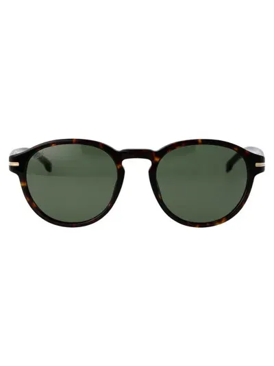 Hugo Boss Boss  1506/s Round Frame Sunglasses In Multi