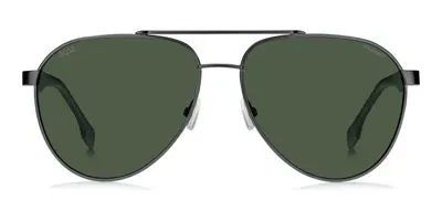 Hugo Boss Boss  Aviator In Green