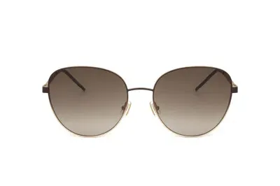 Hugo Boss Boss  Butterfly Frame Sunglasses In Brown