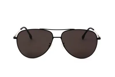 Hugo Boss Boss  Pilot Frame Sunglasses In Black