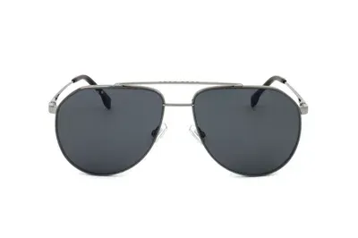 Hugo Boss Boss  Pilot Frame Sunglasses In Gray