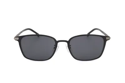 Hugo Boss Boss  Rectangular Frame Sunglasses In Black