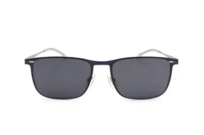 Hugo Boss Boss  Rectangular Frame Sunglasses In Black