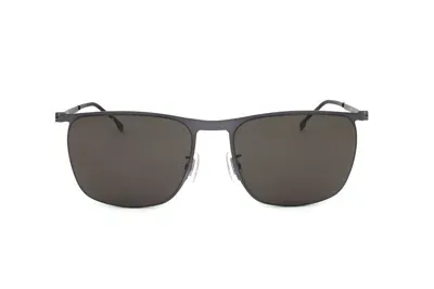 Hugo Boss Boss  Rectangular Frame Sunglasses In Brown