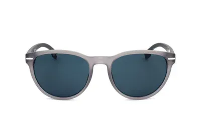 Hugo Boss Boss  Round Frame Sunglasses In Gray