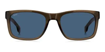 Hugo Boss Boss  Square In Brown