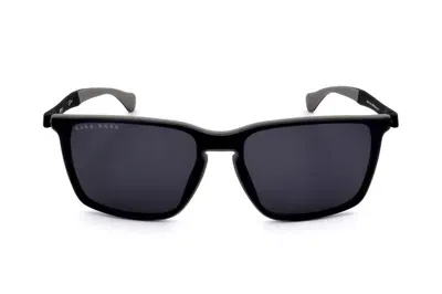 Hugo Boss Boss  Square Frame Sunglasses In Black