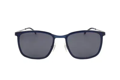 Hugo Boss Boss  Square Frame Sunglasses In Blue