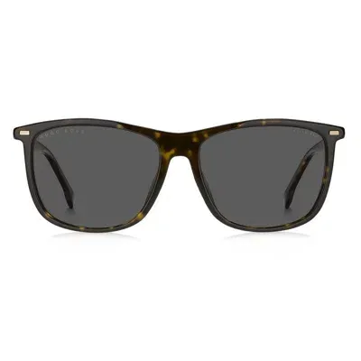 Hugo Boss Boss  Square Frame Sunglasses In Brown