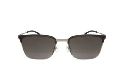 Hugo Boss Boss  Square Frame Sunglasses In Brown