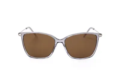 Hugo Boss Boss  Square Frame Sunglasses In Grey