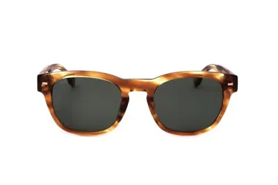 Hugo Boss Boss  Square Frame Sunglasses In Brown