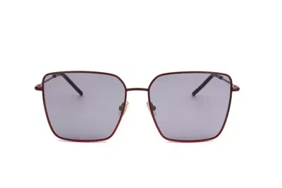 Hugo Boss Boss  Square Frame Sunglasses In Purple