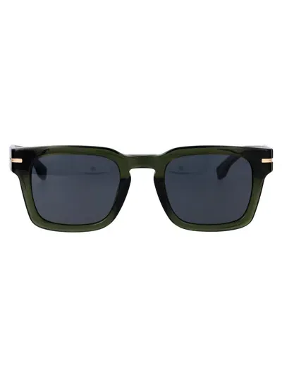 Hugo Boss Boss  Squared Sunglasses Boss 1625/s 1 Edir In Green