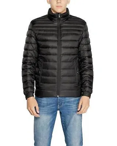 Pre-owned Hugo Boss Boss Hugo Men's Down Jacket Black Size L - Jackets -size 48 In Schwarz