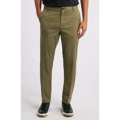 Hugo Boss Kaiton Cotton Chinos In Green