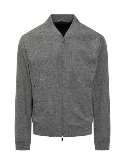 Hugo Boss Boss P-hanry-bmb Jacket In Grey