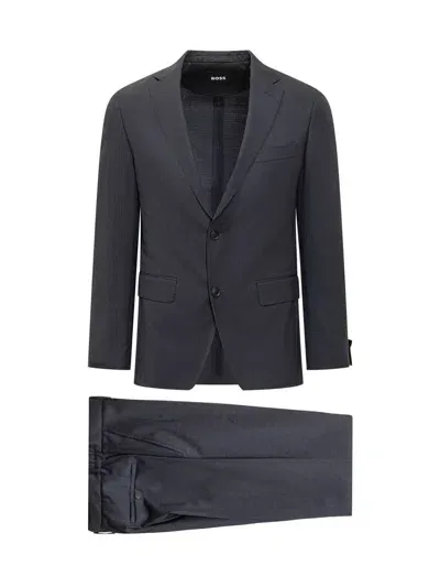 Hugo Boss Boss P-huge-2pcs Suit In Blue