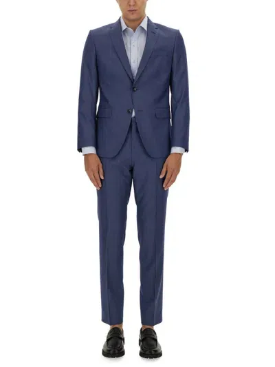 Hugo Boss Boss Slim Fit Suit In Blue