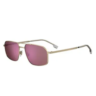 Hugo Boss Boss Sunglasses In Gold