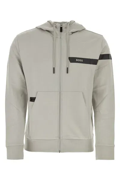 Hugo Boss Boss Sweatshirts In Opengrey