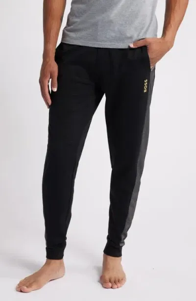 Hugo Boss Boss Tracksuit Lounge Joggers In Black