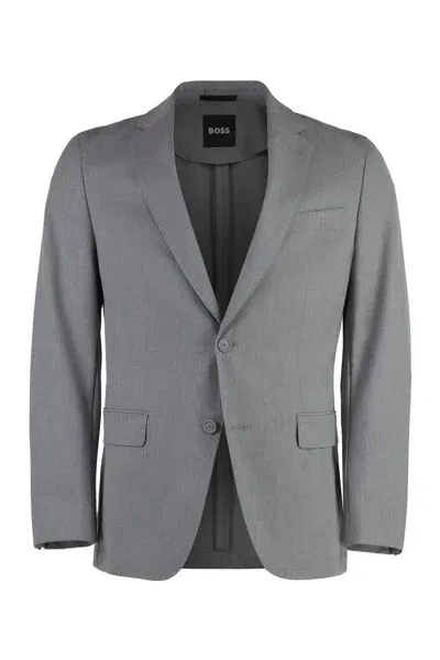 Hugo Boss Boss Two-pieces Suit In Grey