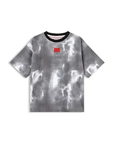 Hugo Boss Boys' Printed Tee - Little Kid, Big Kid In Black