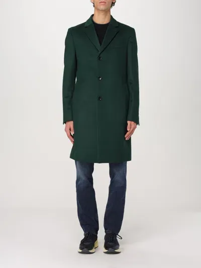 Hugo Boss Coat Boss Men Color Green In Grün