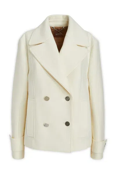 Hugo Boss Coats & Jackets In White