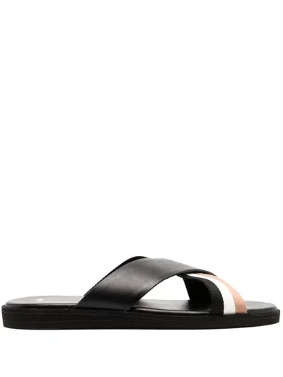 Hugo Boss Boss Darrel Sliders In Black