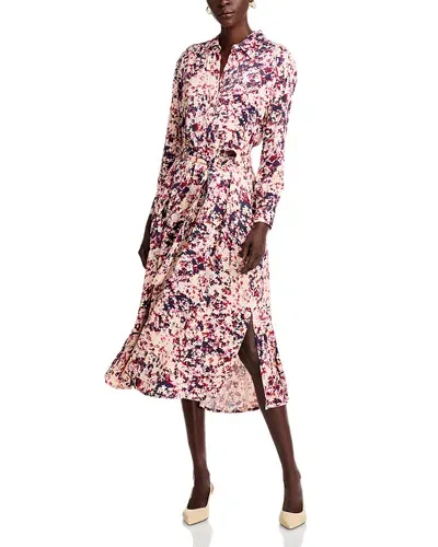 Hugo Boss Davivio Dress In Hope Flower Fantasy