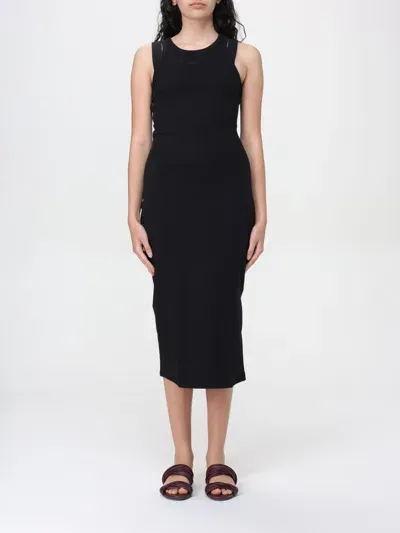 Hugo Boss Dress Boss Woman Color Black In 黑色