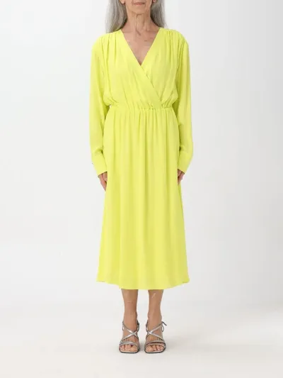 Hugo Boss Dress Boss Woman Color Yellow