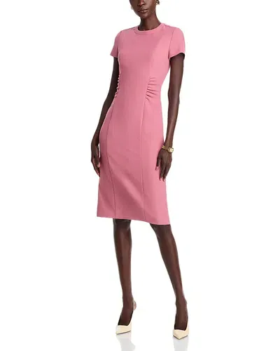 Hugo Boss Dufeva Dress In Deco Rose