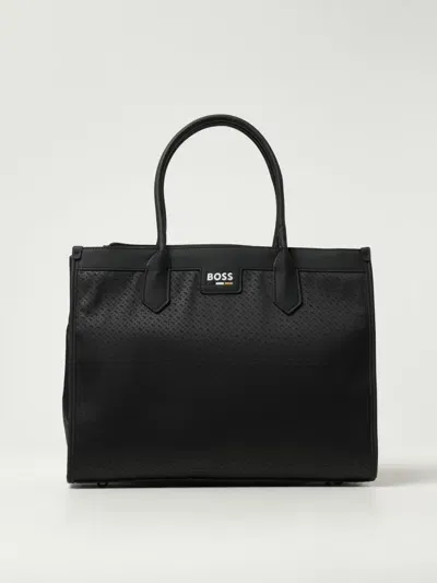 Hugo Boss Duffel Bag Boss Kids Color Black In Schwarz