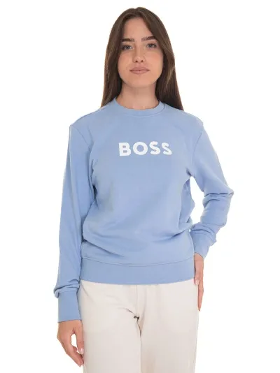 Hugo Boss Elaboss Sweatshirt In Azure