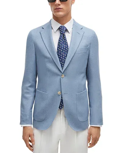 Hugo Boss Heston Blazer In Open Blue