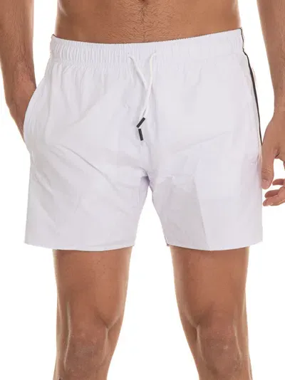 Hugo Boss Iconic Boardshort In White